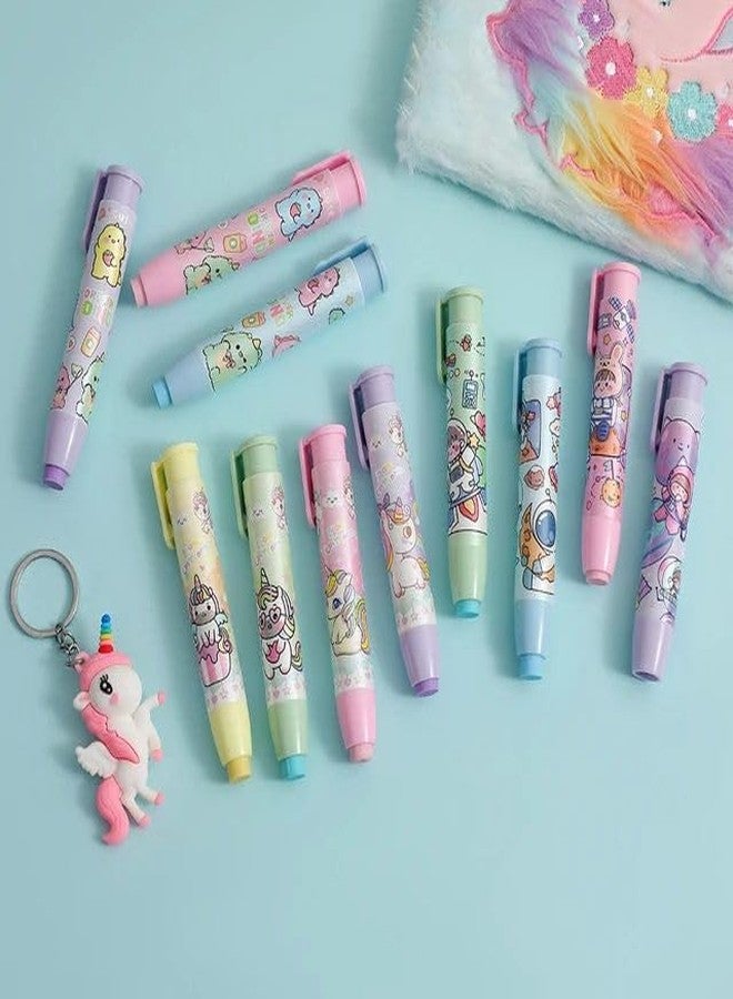 Radhya Accessories Push Eraser for Girls Retractable Erasers (Pack of 2) Stationeries Erasers for Boys Eraser Pencil Erasers (Dino) - Image 4